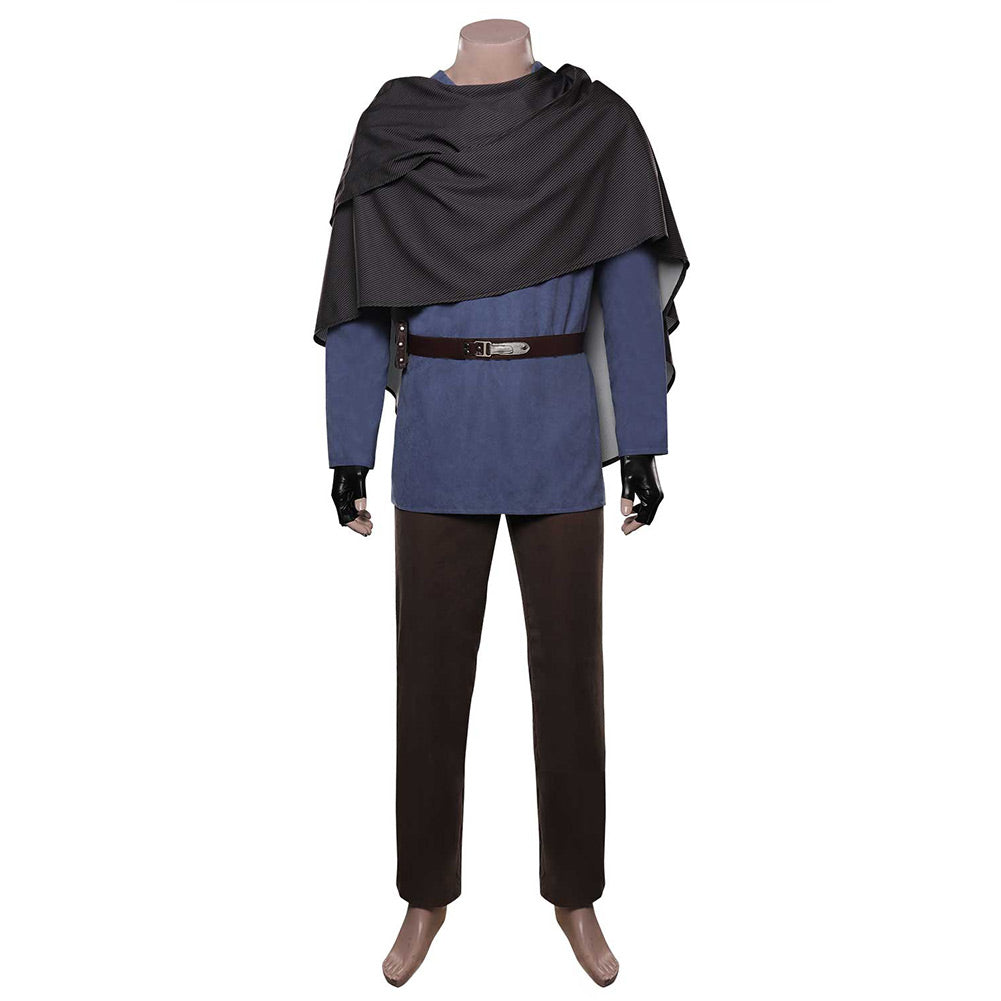 Movie Star Wars Obi-Wan Kenobi Cosplay Costume Festival Christmas Carnival Party Outfit