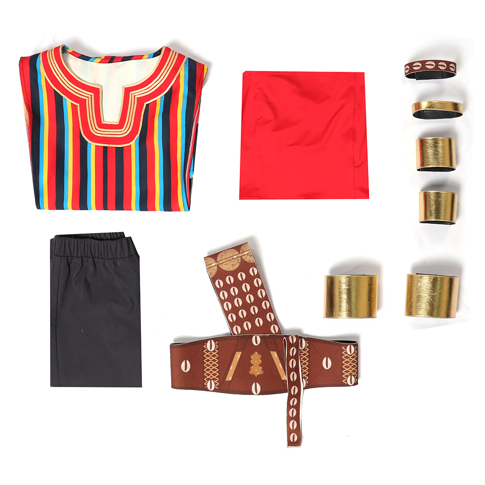 Movie The Woman King Nanisca Cosplay Costume Dress Outfits Halloween Carnival Suit