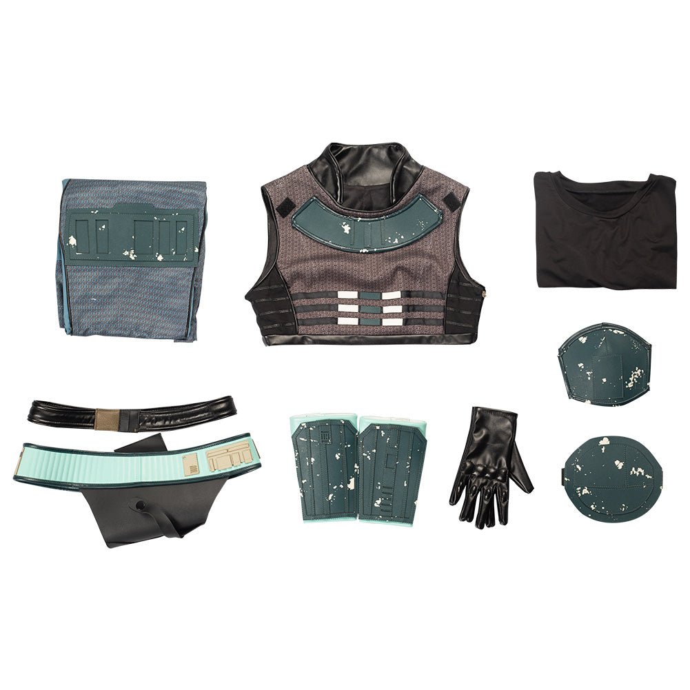 TV Mandalorian Cara Dune Women Uniform Outfits Halloween Carnival Suit Cosplay Costume