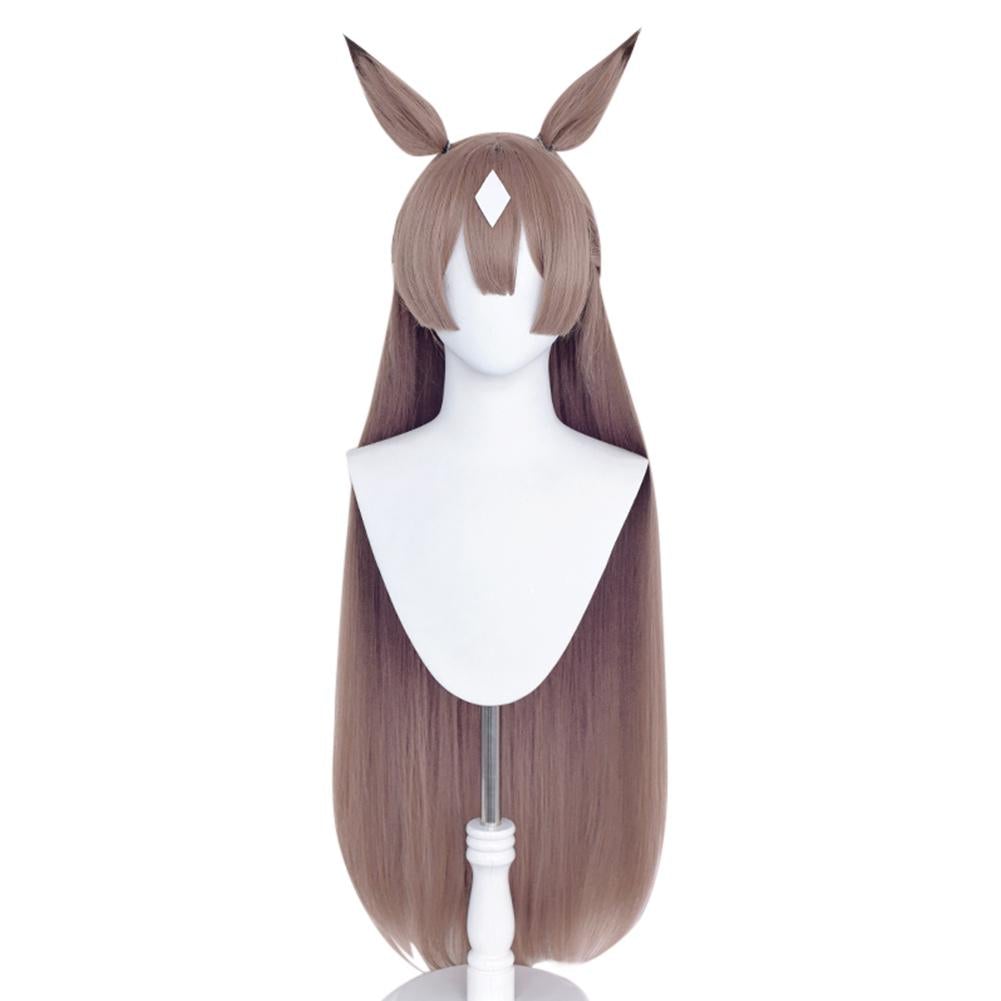Anime Pretty Derby - Satono Diamond Cosplay Wig Heat Resistant Synthetic Hair Carnival Halloween Party