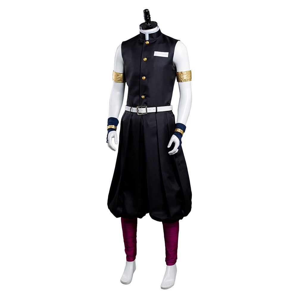 Anime Demon Slayer Uzui Tengen Cosplay Costume Festival Christmas Carnival Party Outfit