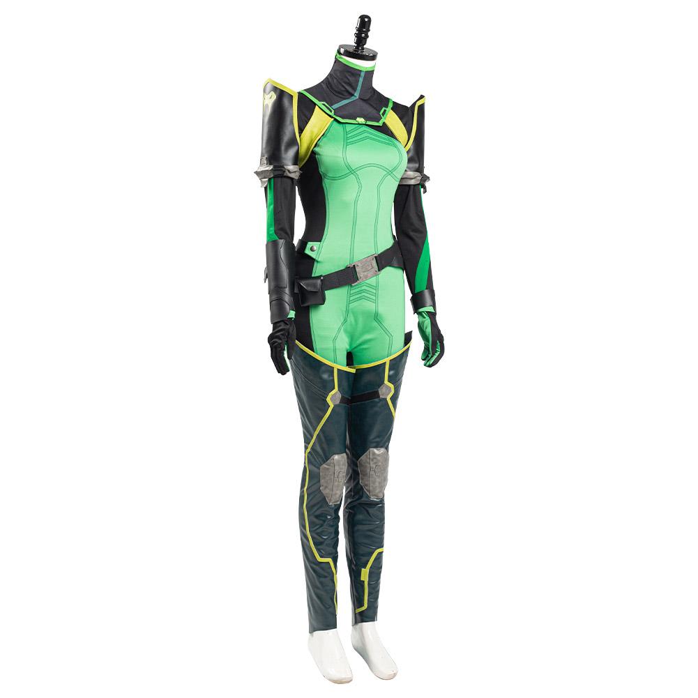 Valorant Viper Women Jumpsuit Romper Suit Cosplay Costume Halloween Carnival Outfit