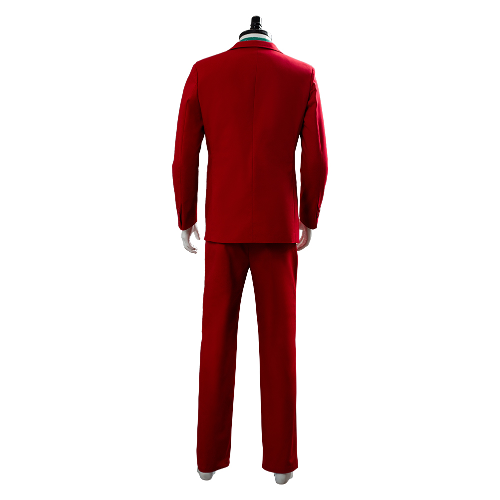 Movie Joker 2019 Joaquin Phoenix Arthur Fleck Cosplay Costume Festival Party Outfit