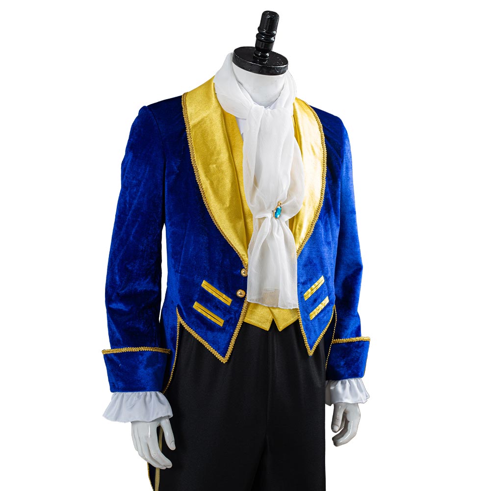 Prince Beast Costume Beauty And The Beast Halloween Carnival Costume Cosplay Costume for Adult