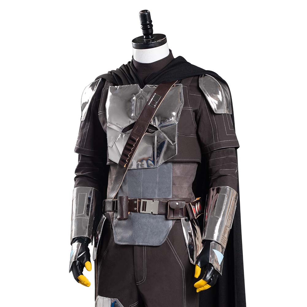 TV The Mandalorian S2 Beskar Armor Uniform Outfits Halloween Carnival Suit Cosplay Costume