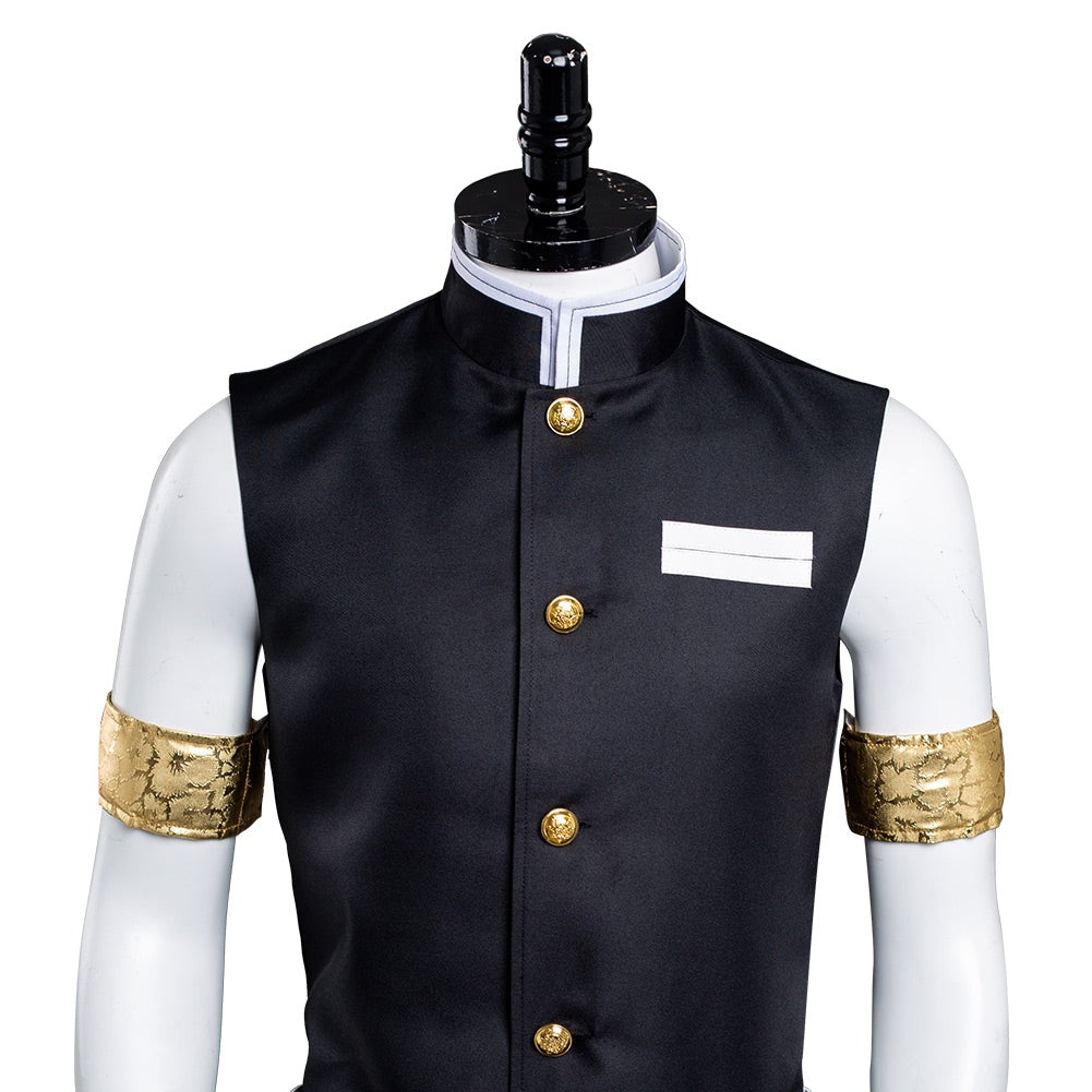 Anime Demon Slayer Uzui Tengen Cosplay Costume Festival Christmas Carnival Party Outfit