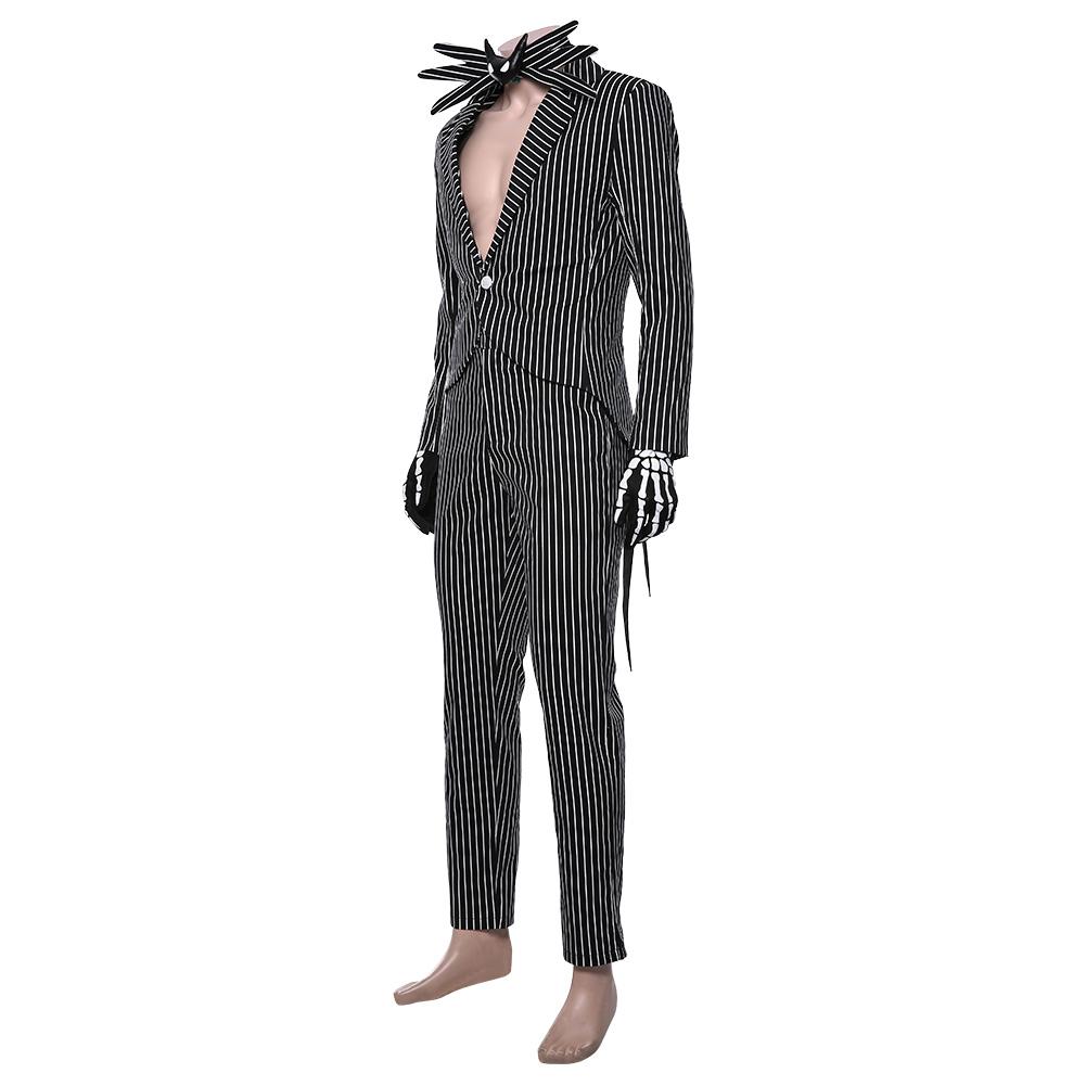 The Nightmare Before Christmas Jack Skellington Outfit Cosplay Costume