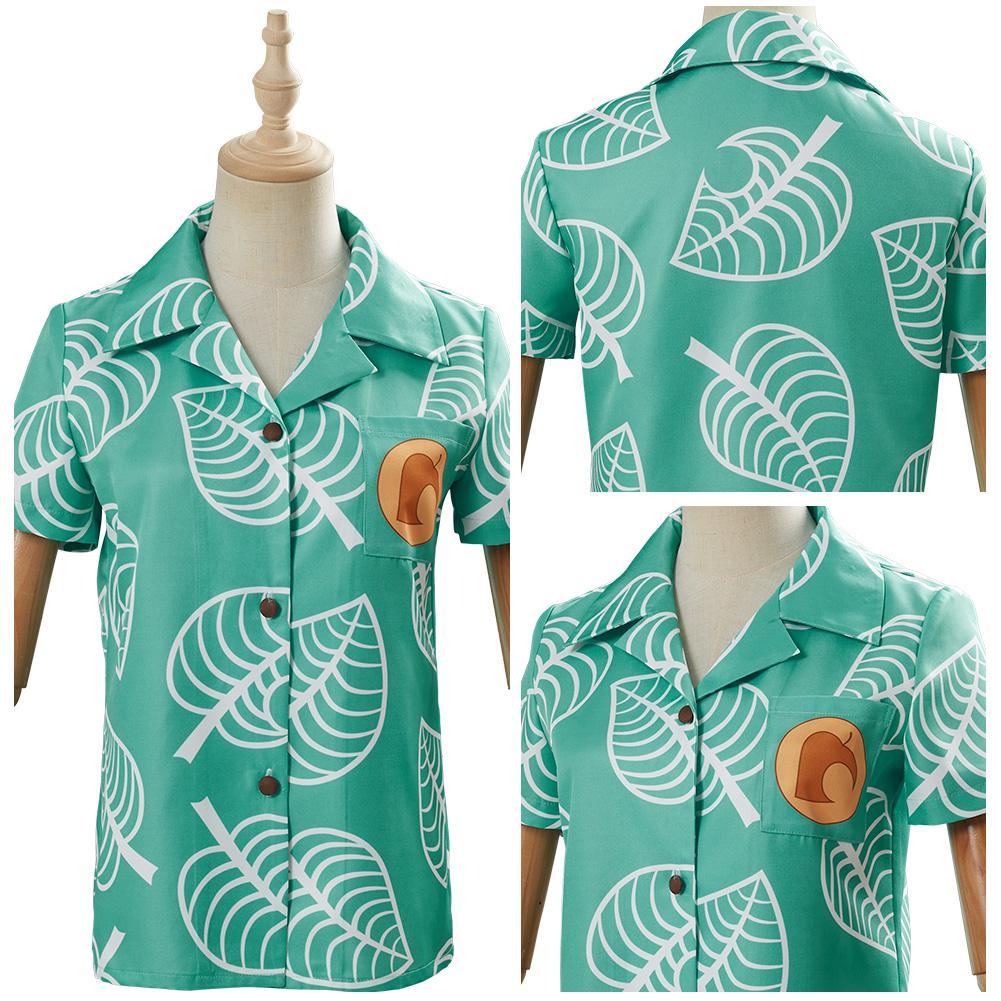 Anime Animal Crossing Timmy & Tommy Top Shirt Cosplay Costume Coat Carnival Outfit Festival