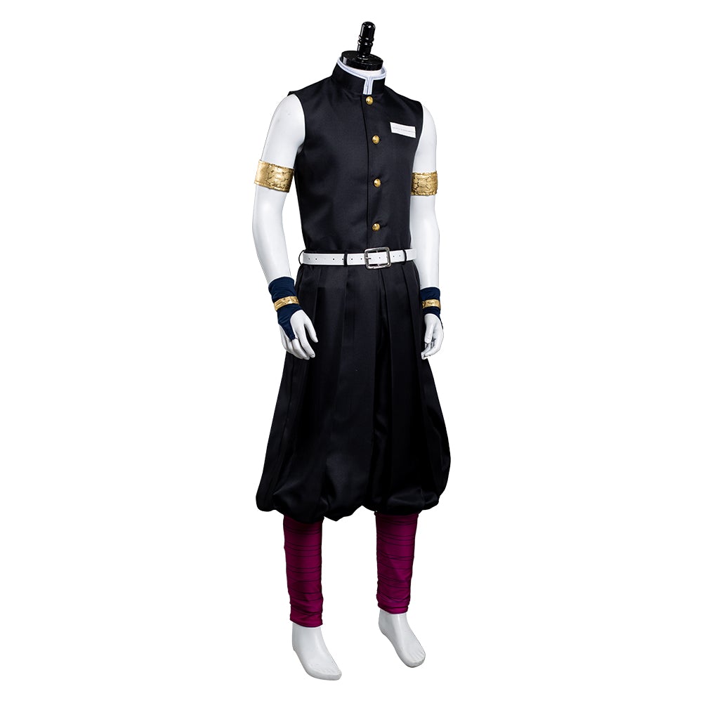 Anime Demon Slayer Uzui Tengen Cosplay Costume Festival Christmas Carnival Party Outfit