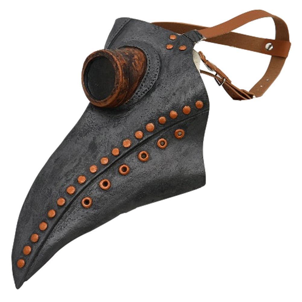 Plague Doctor Mask - Long Nose Bird Beak Steampunk Halloween Costume Props Mask