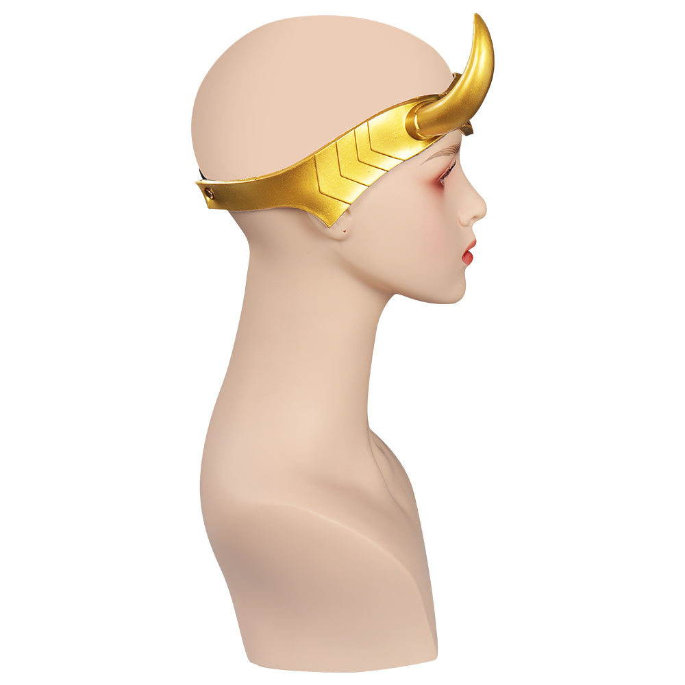 TV Lady Loki Sylvie Mask Cosplay Latex Masks Helmet Masquerade Halloween Party Costume Props