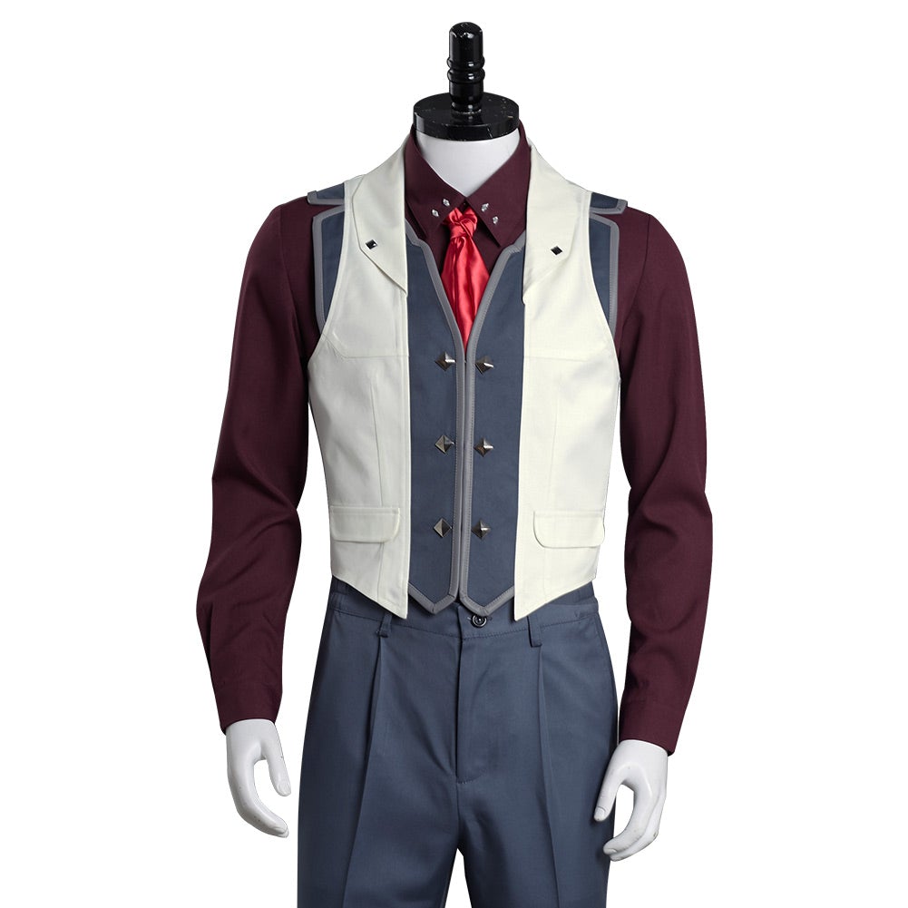 Game League of Legends lol Arcane Viktor Cosplay Costume Outfit Festival Christmas Carnival Party