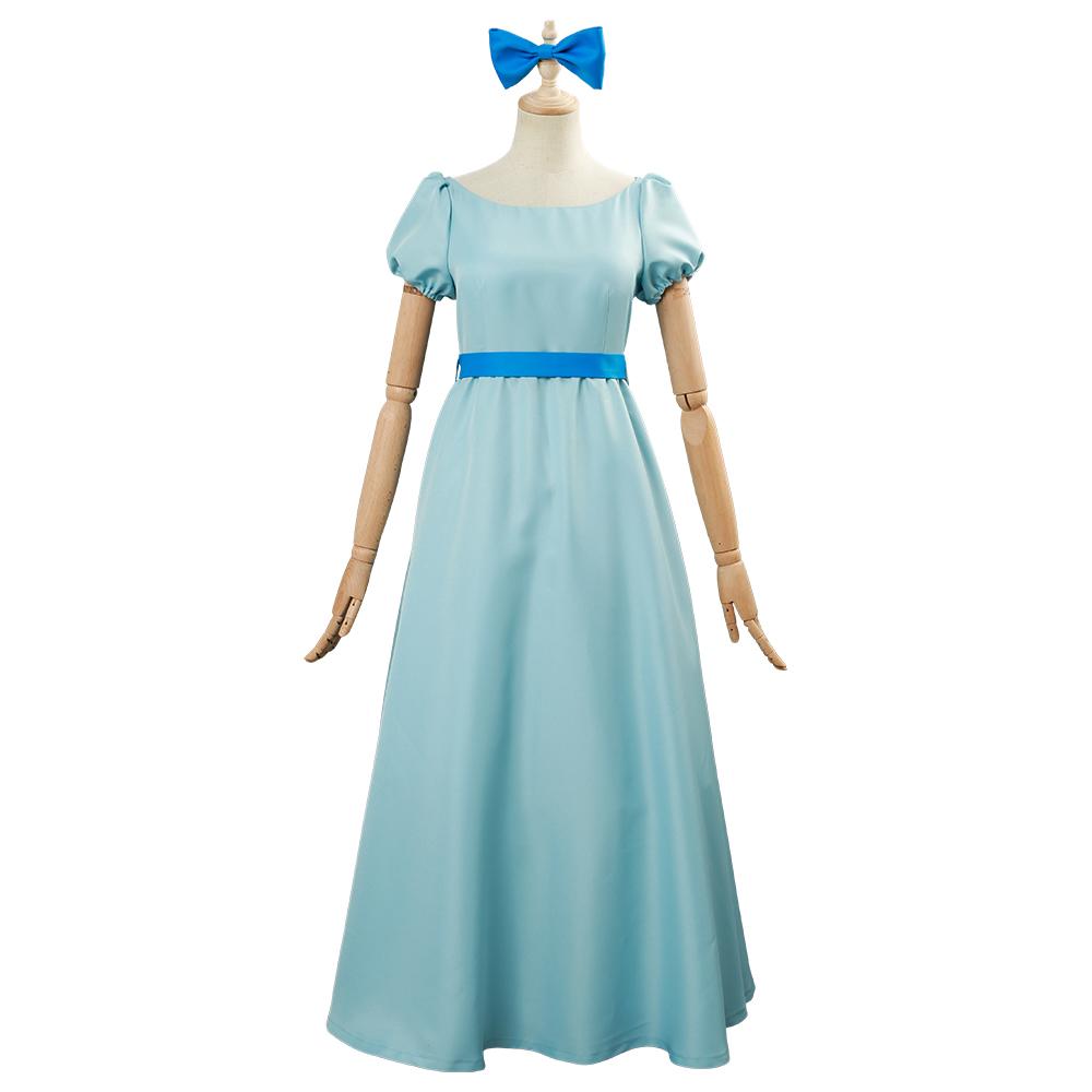 Anime Peter Pan Wendy Darling Cosplay Costume For Adult