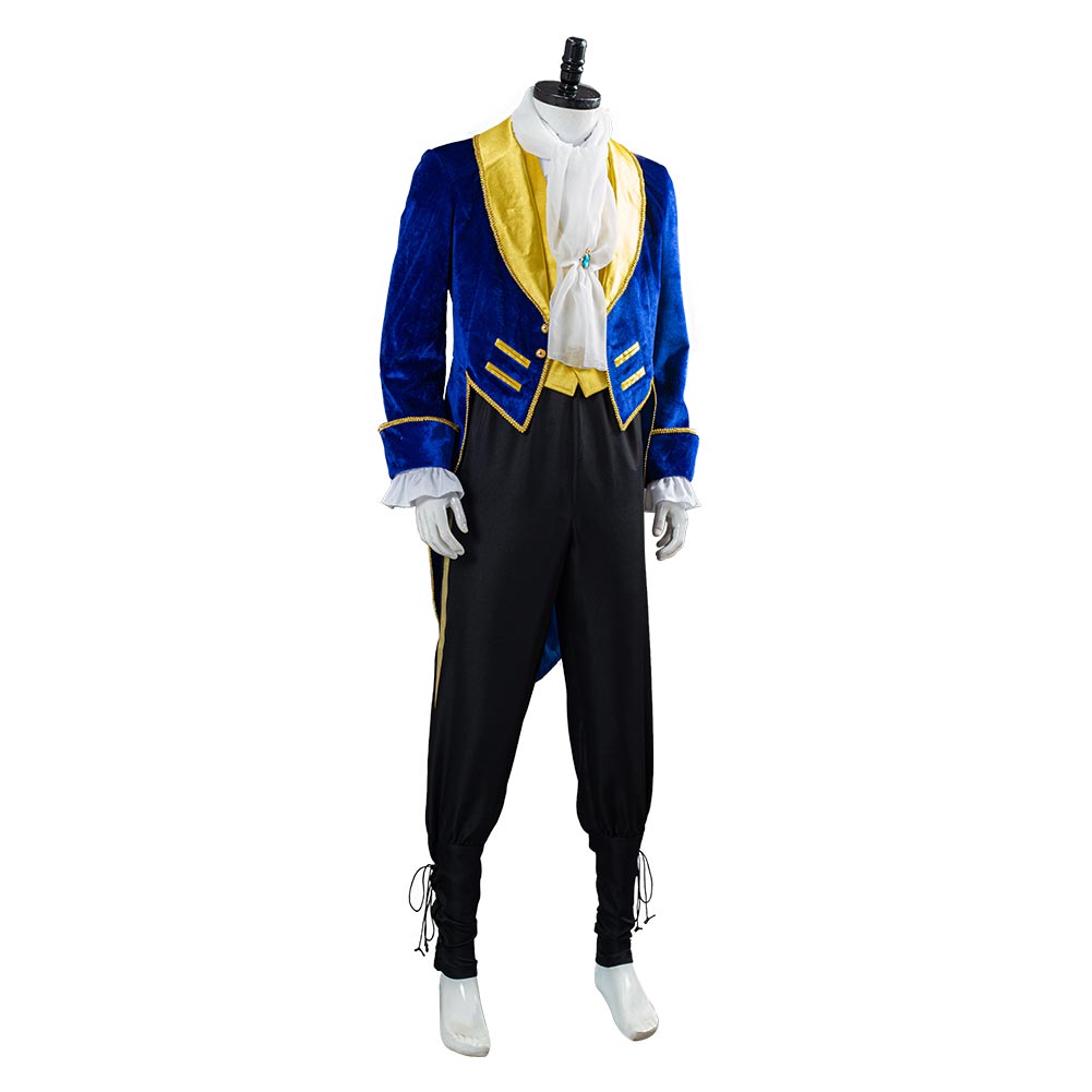 Prince Beast Costume Beauty And The Beast Halloween Carnival Costume Cosplay Costume for Adult