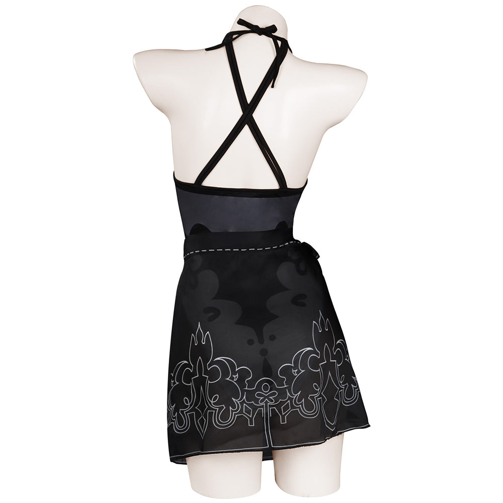 Game Nier: Automata YoRHa No.2 Cosplay Party Costume Swimsuit Set Festival UUstyle®