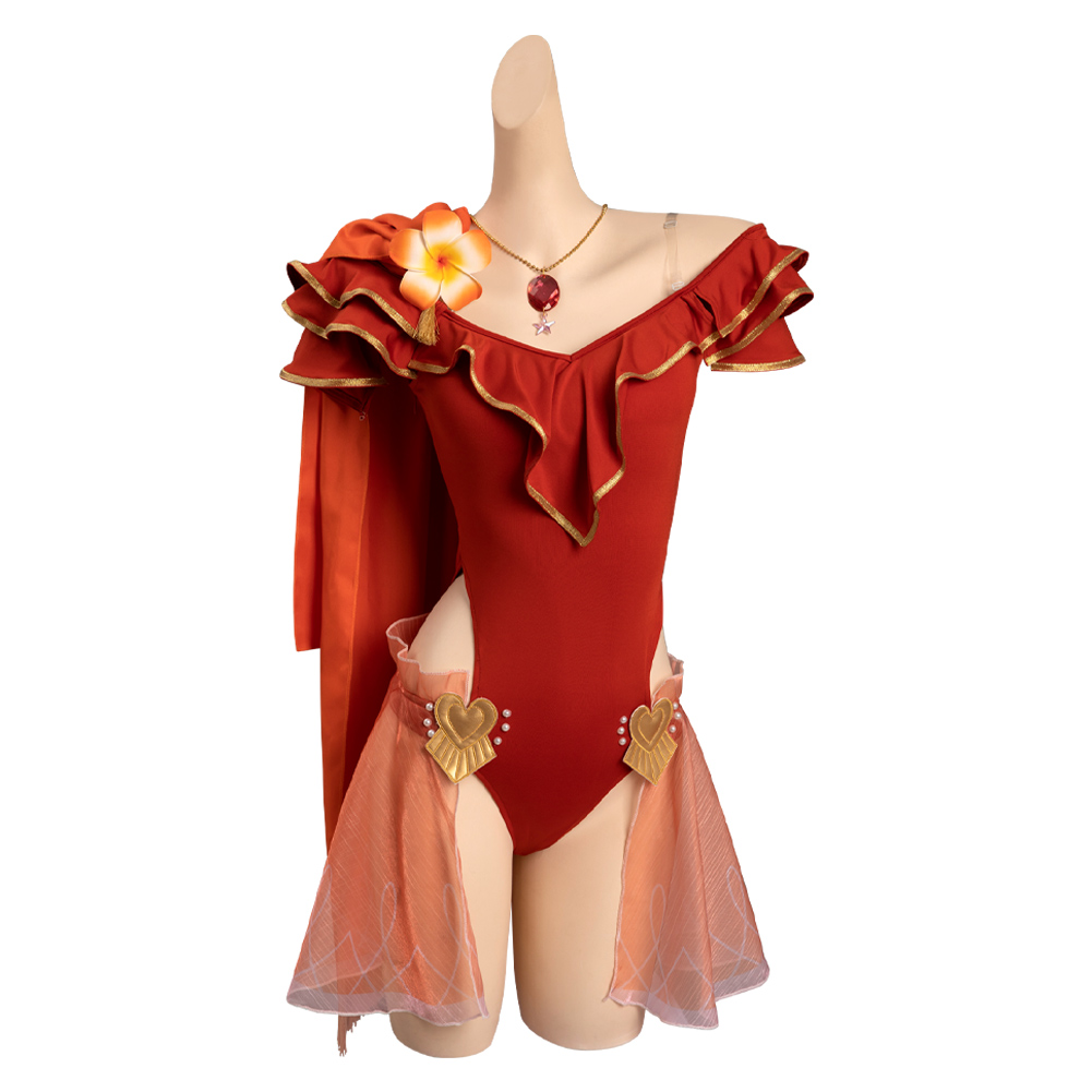 Game Fire Emblem Heroes Edelgard Von Fresberg Cosplay Costume Bikini Cloak Swimsuit Outfits