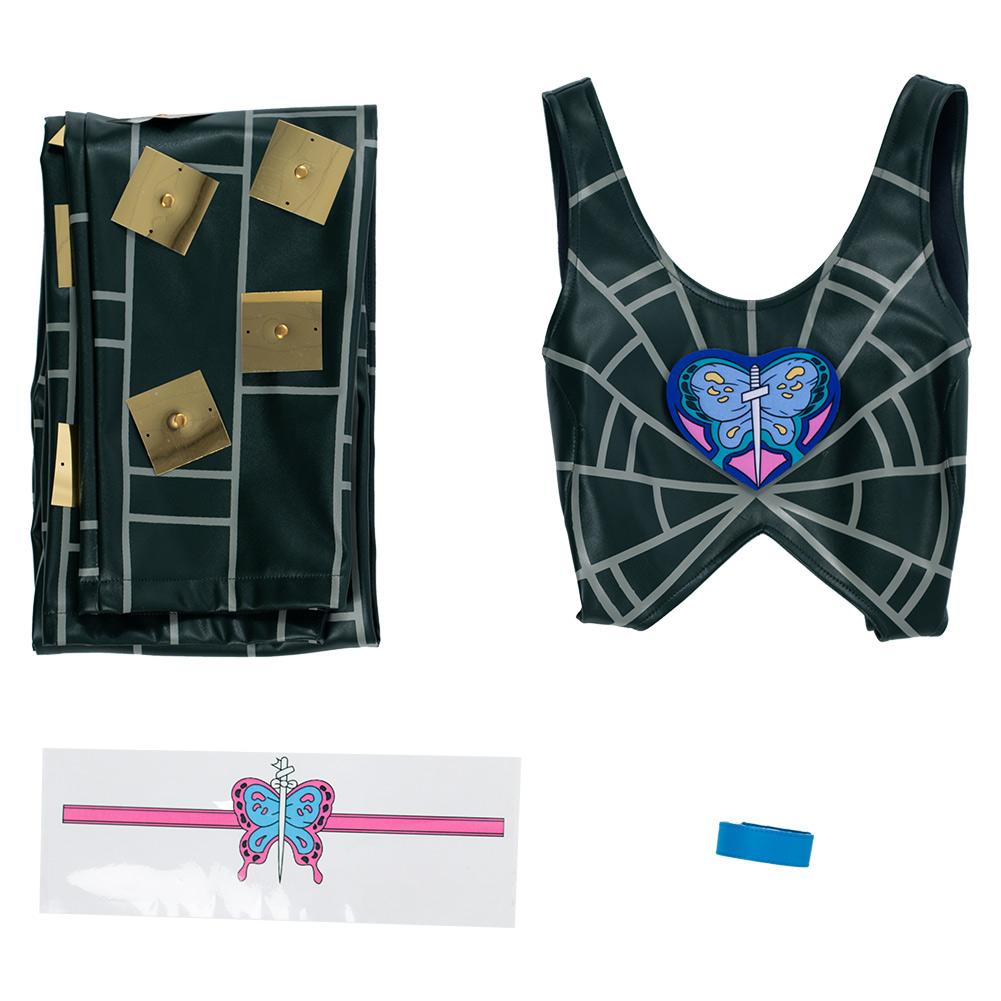 JoJo‘s Bizarre Adventure Jolyne Cujoh Cosplay Costume Outfits Halloween Carnival Suit