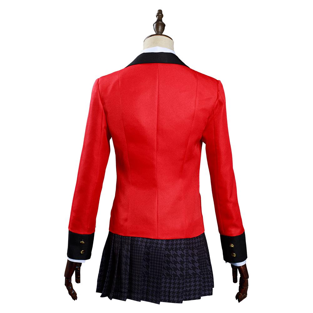 Kakegurui: Compulsive Gambler Jabami Yumeko/Meari Saotome Uniform Skirt Outfits Cosplay Costume Halloween Carnival Suit