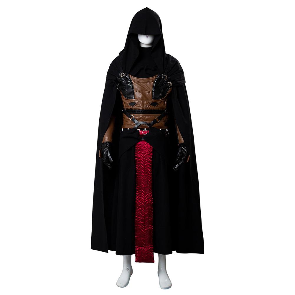 Movie Star Wars Darth Revan Outfits Halloween Carnival Suit Cosplay Costume