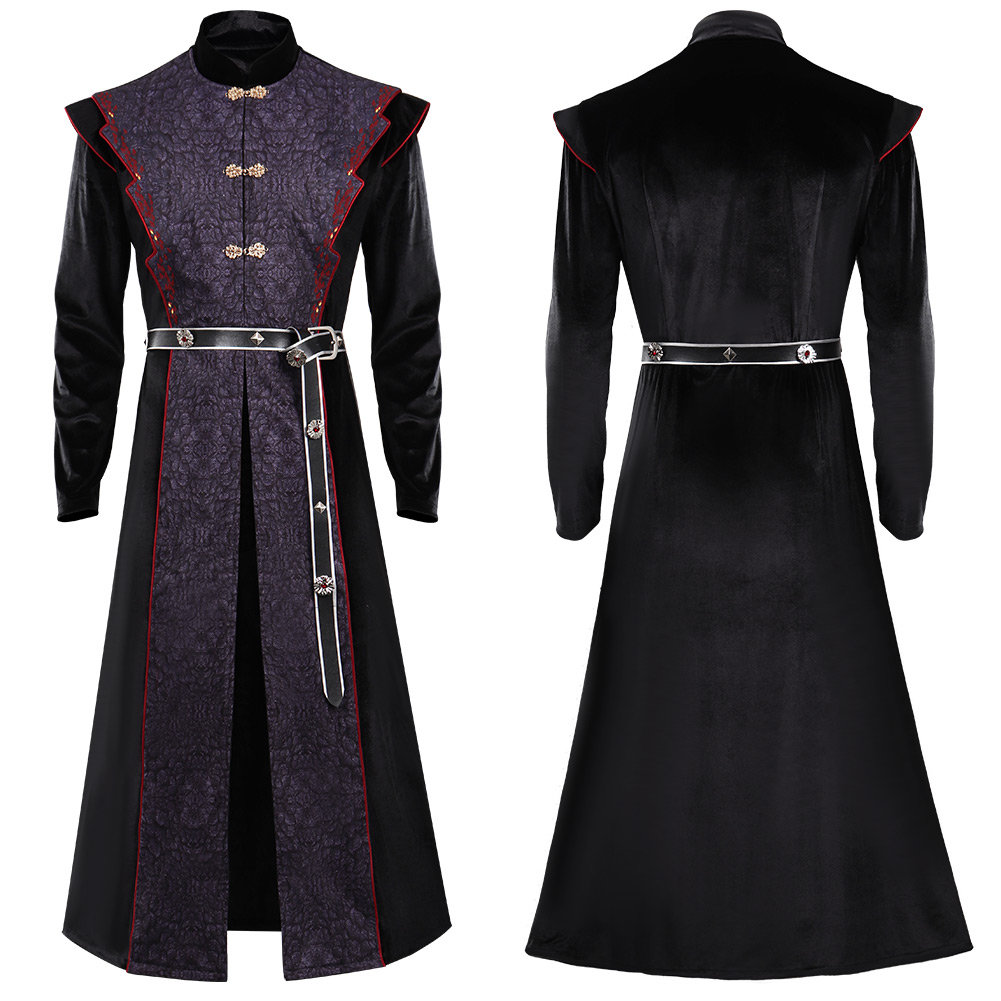 TV House of the Dragon Daemon Targaryen Cosplay Costume Outfits Halloween Carnival Suit