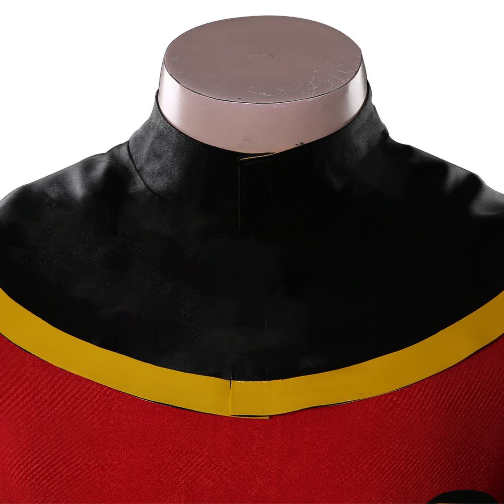 Anime Teen Titans Robin Jumpsuit Outfits Cosplay Costume Halloween Carnival Suit
