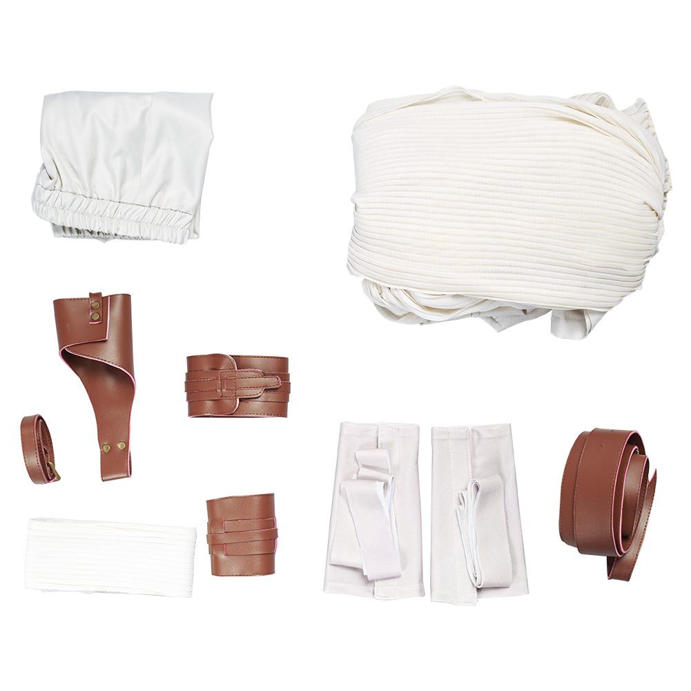 Movie Rey Kids Children Outfits Cosplay Costume Halloween Carnival Suit
