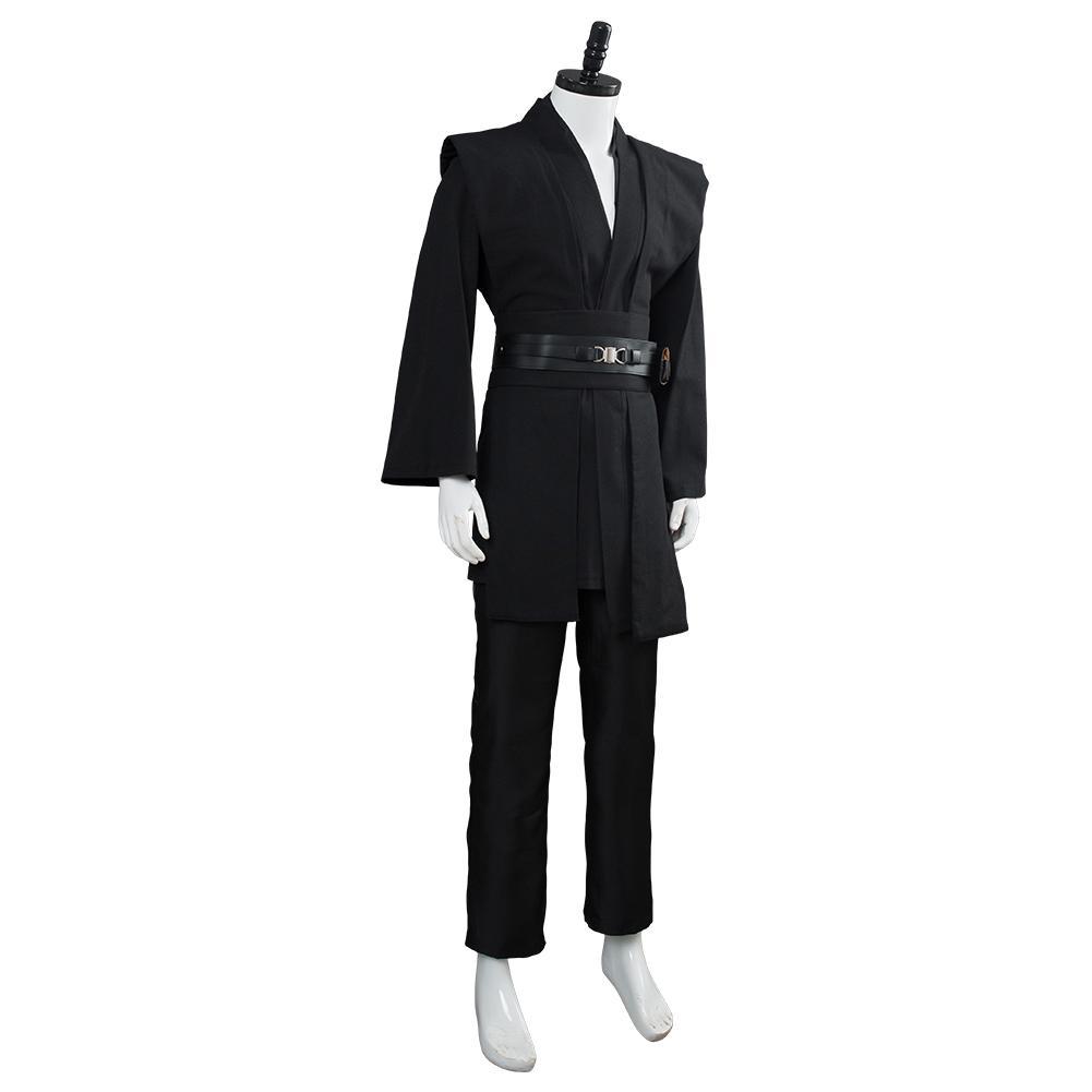 Star Wars Kenobi Jedi TUNIC Cosplay Costume Black Version No Cloak