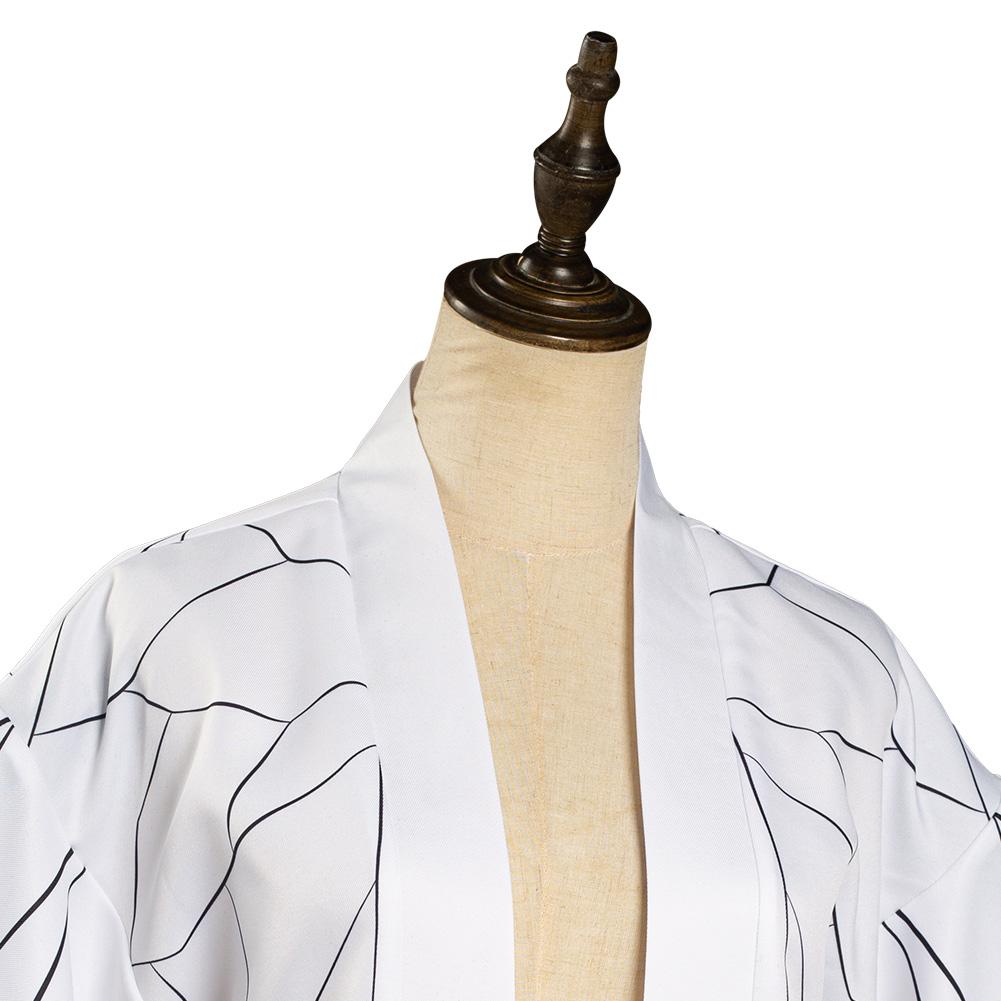 Demon Slayer: Kimetsu no Yaiba-Kochou Shinobu Kimono Cloak Outfits Halloween Carnival Suit Cosplay Costume