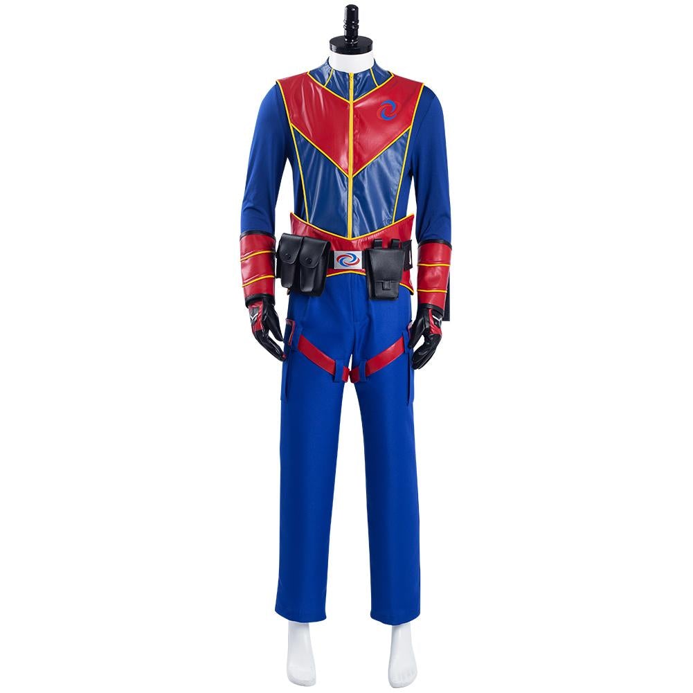 Movie Henry Danger- Captain Man Cosplay Costume Outfit Suit Festival Christmas Carnival Party