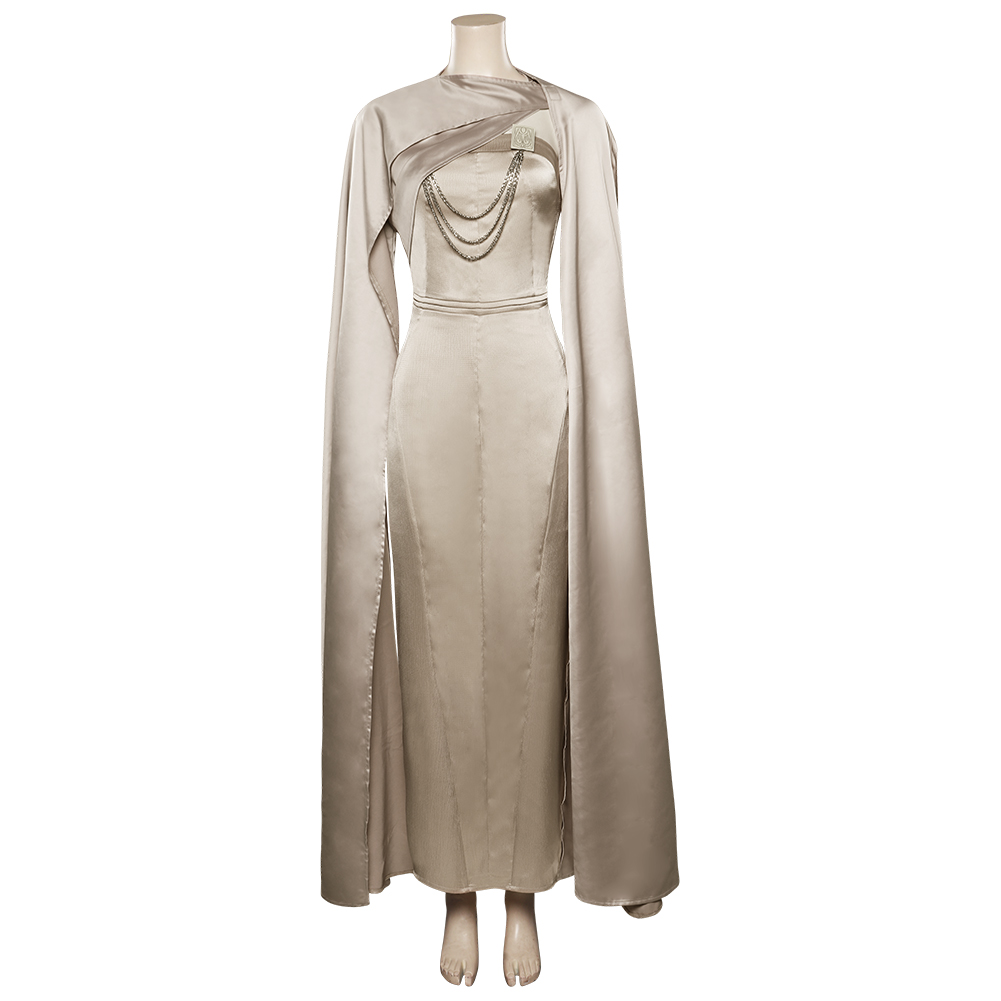 TV Star Wars Andor 1 Mon Mothma Cosplay Costume Cloak Outfits Halloween Carnival Suit