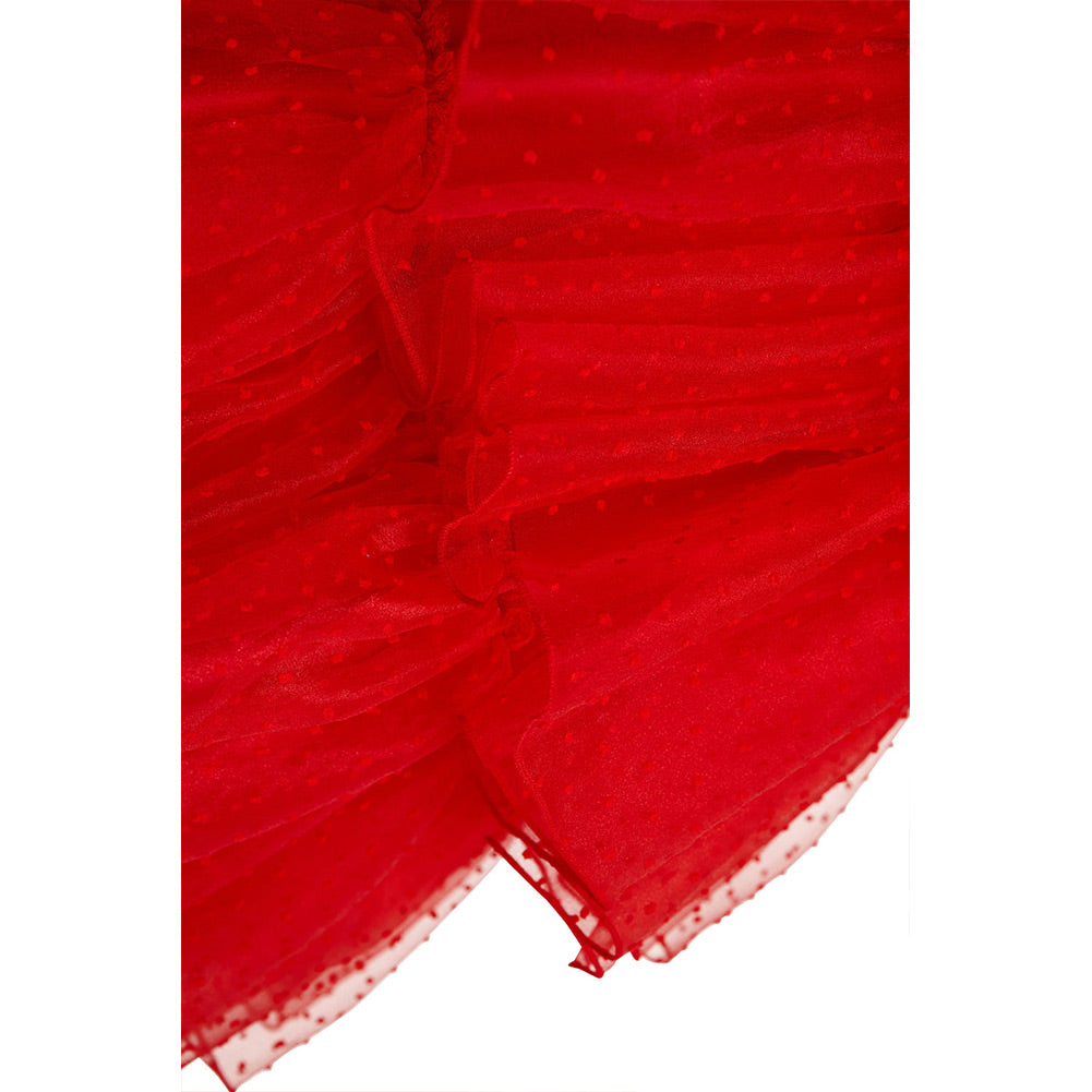 Movie Beetle Juice Lydia Cosplay Costume Skirt Dress Festival Carnival Christmas Outfit