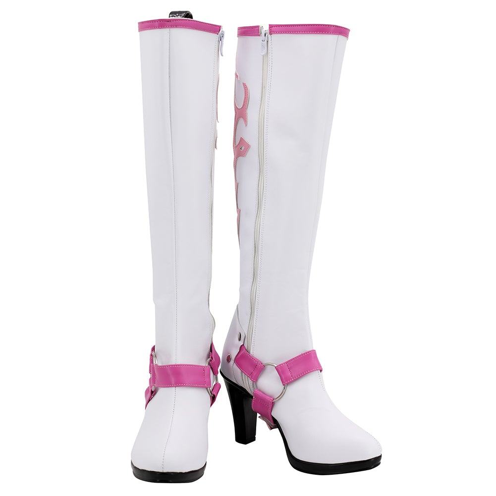 Game FF15 Final Fantasy 15 Cindy Cosplay Christmas Boots Shoes Custom Made Halloween Carnival