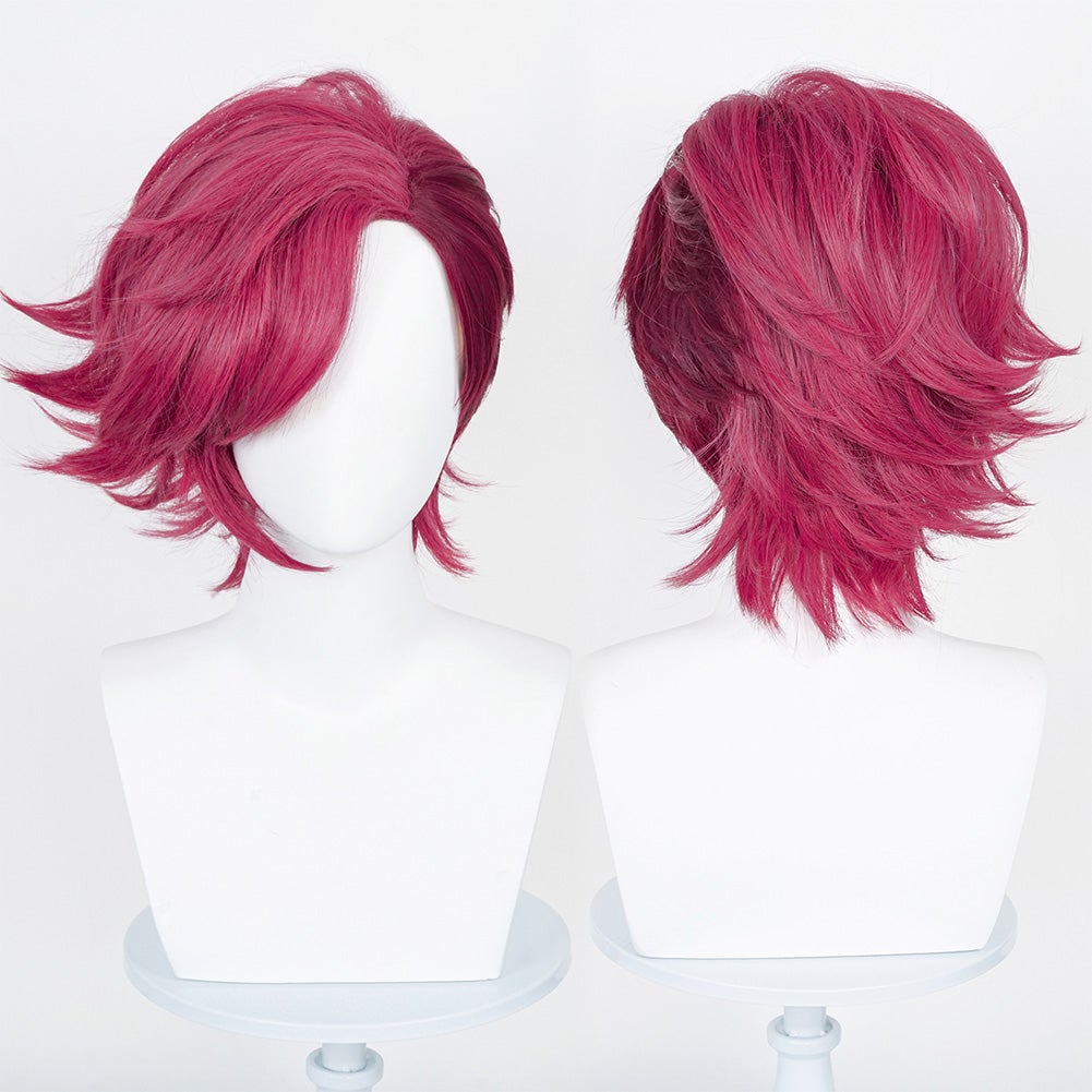 Game League of Legends - LoL Vi Cosplay Wig Heat Resistant Synthetic Hair Carnival Halloween Party