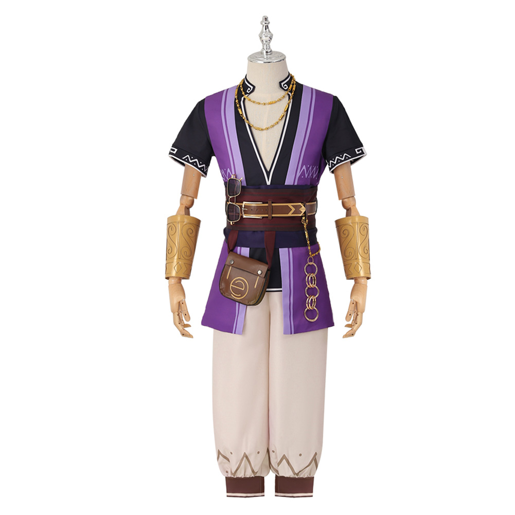 Game Genshin Impact Liben Cosplay Costume Outfits Halloween Carnival Suit