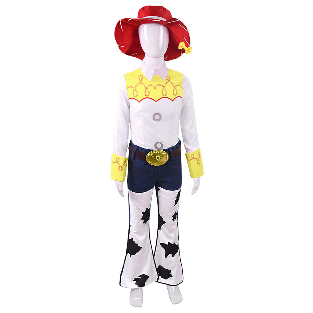 Anime Toy Story Jessie Kids Cosplay Costume Outfit Set Festival Party 