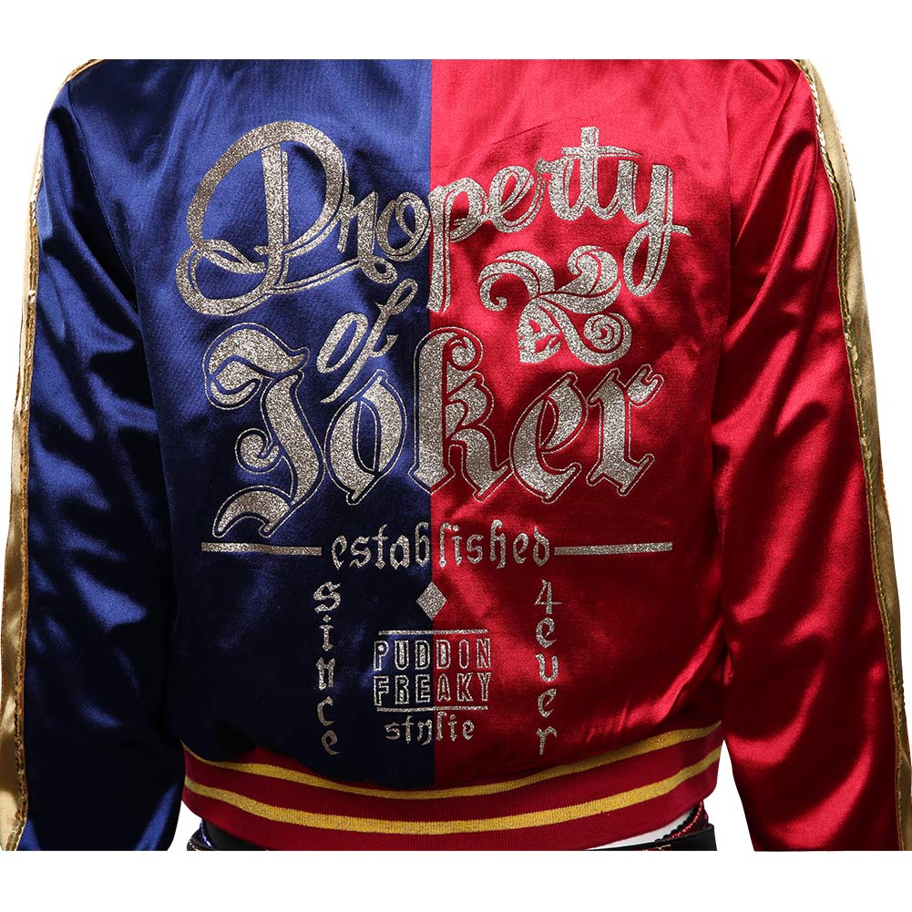 Movie The Suicide Squad Harleen Quinzel Cosplay Disfraz Traje Halloween Conjunto Carnival Per.