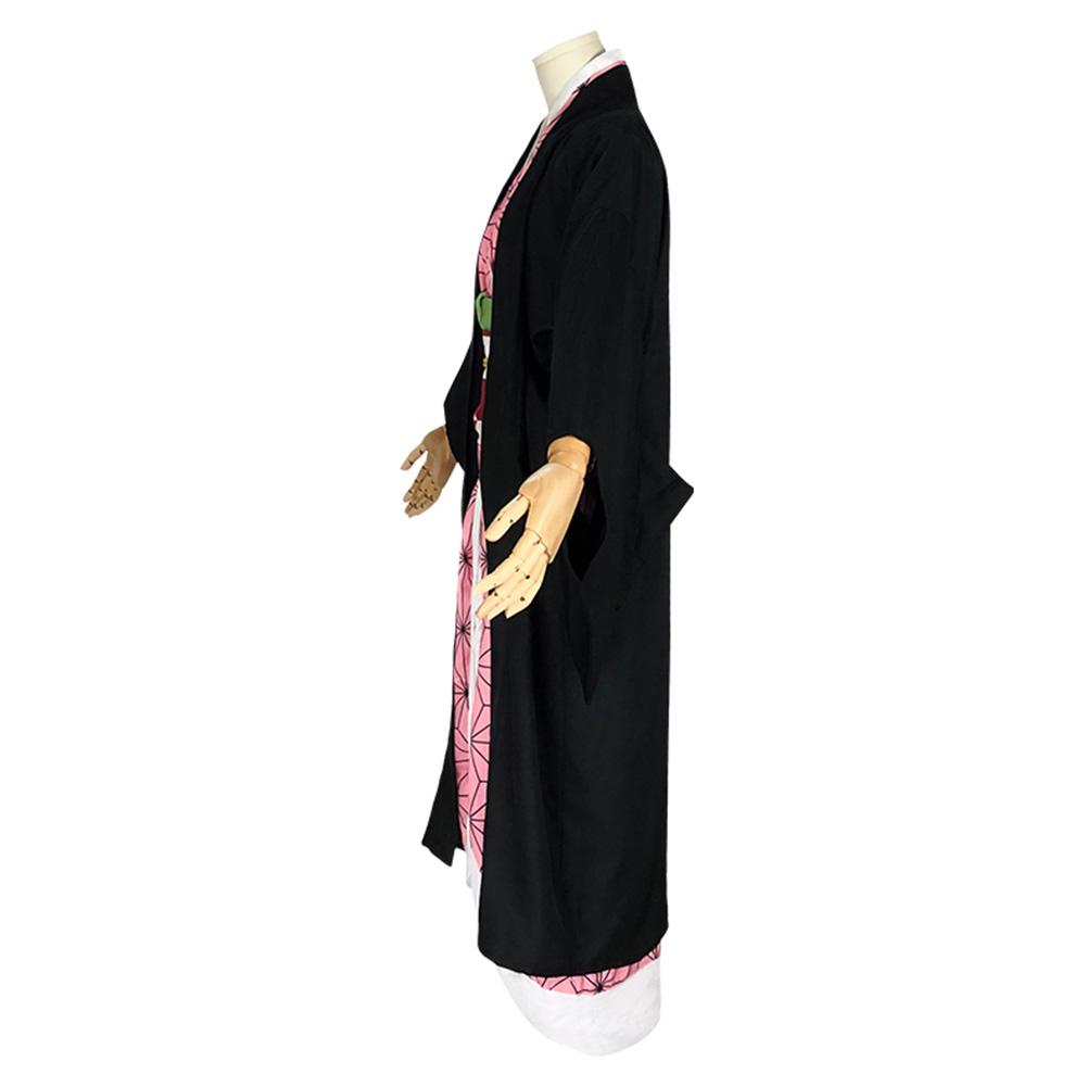 Kimetsu no Yaiba Kamado Nezuko Adult Kimono Outfits Halloween Carnival Suit Cosplay Costume