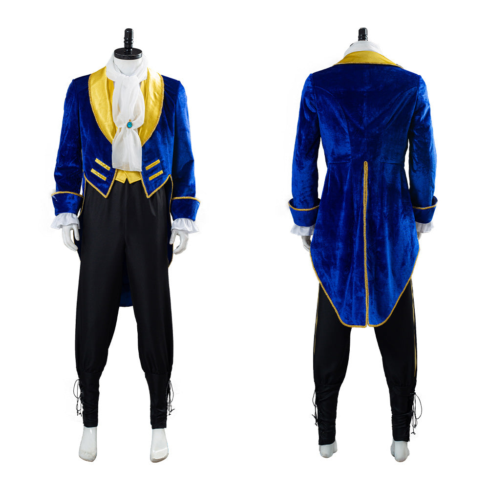 Prince Beast Costume Beauty And The Beast Halloween Carnival Costume Cosplay Costume for Adult