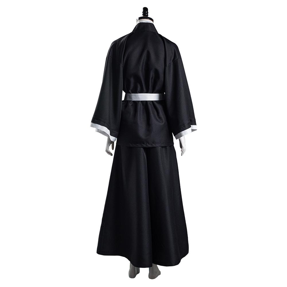 Bleach Kuchiki Rukia Japanese Kimono Outfits Cosplay Costume Halloween Carnival Suit