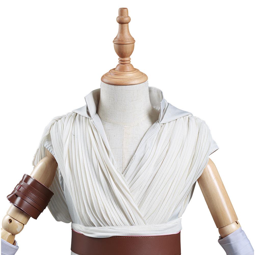 Movie Rey Kids Children Outfits Cosplay Costume Halloween Carnival Suit