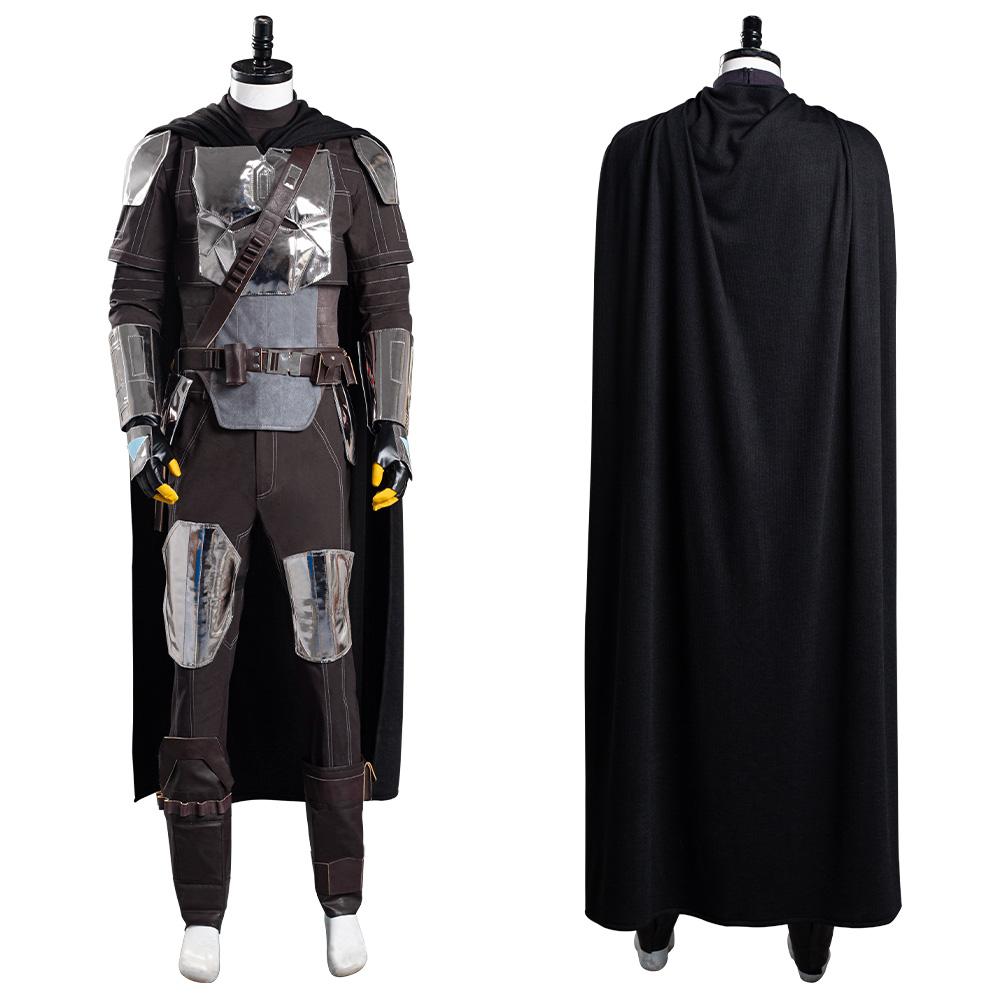 TV The Mandalorian S2 Beskar Armor Uniform Outfits Halloween Carnival Suit Cosplay Costume