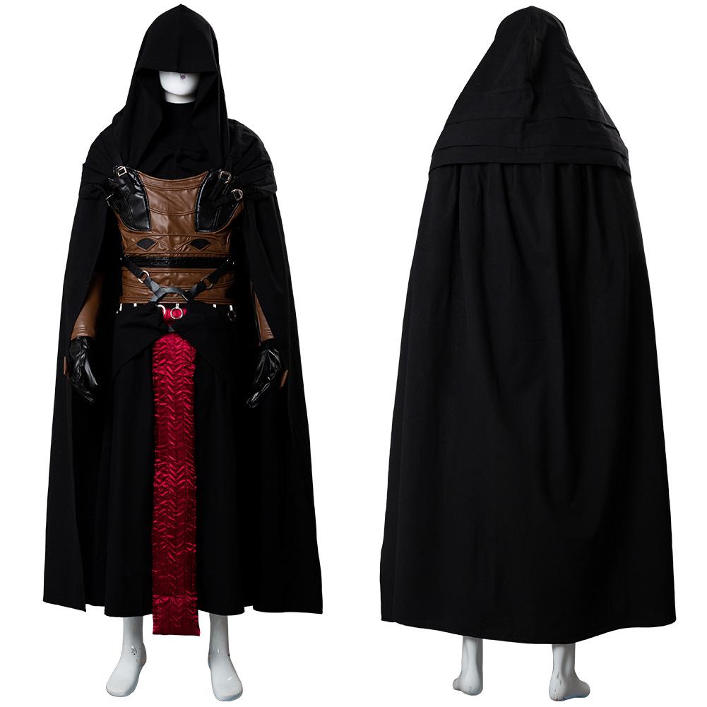 Movie Star Wars Darth Revan Outfits Halloween Carnival Suit Cosplay Costume
