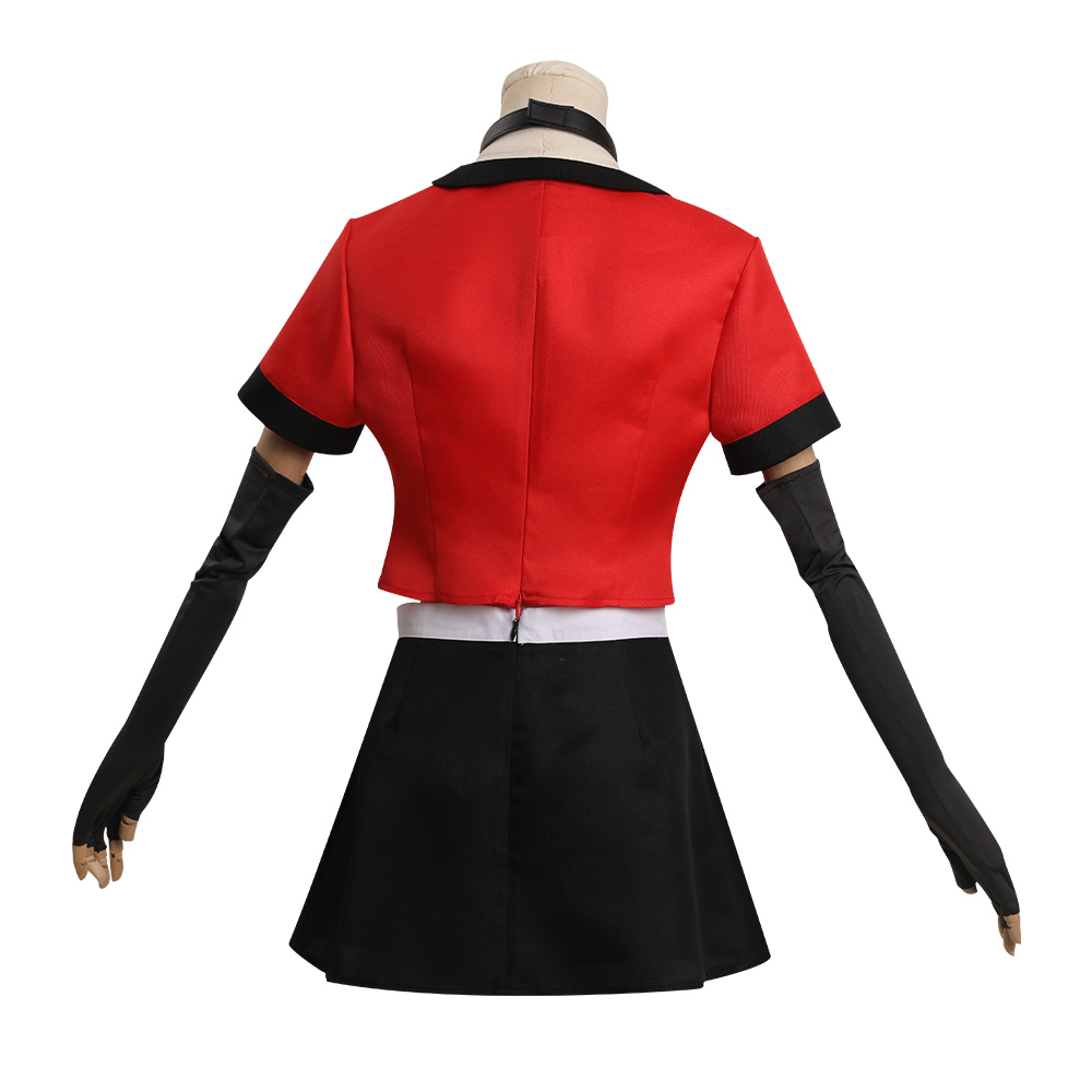 Movie Hazbin Hotel - VAGGIE Cosplay Costume Top Skirt Outfits Halloween ...