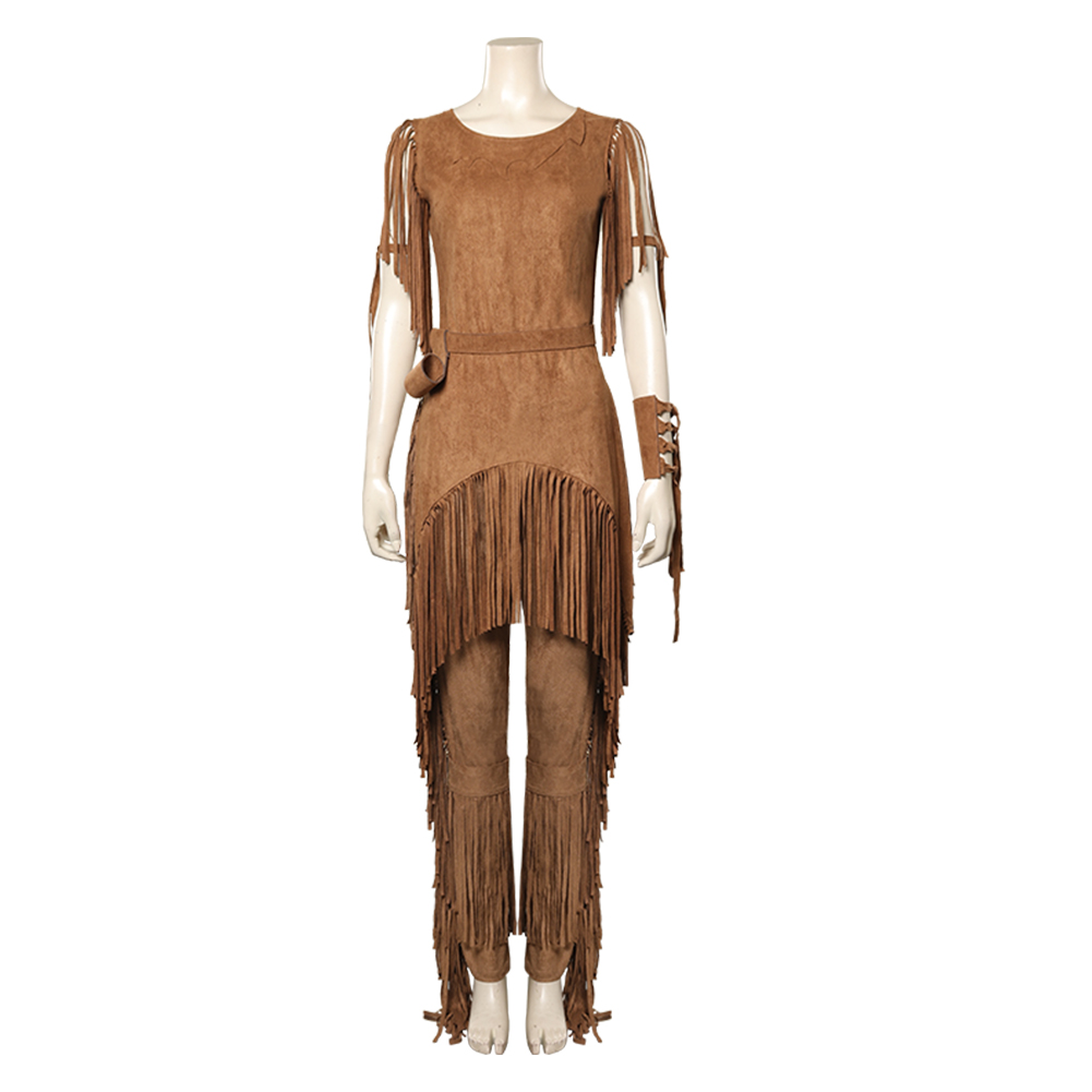 Movie Prey Naru Cosplay Costume Outfits Halloween Carnival Suit
