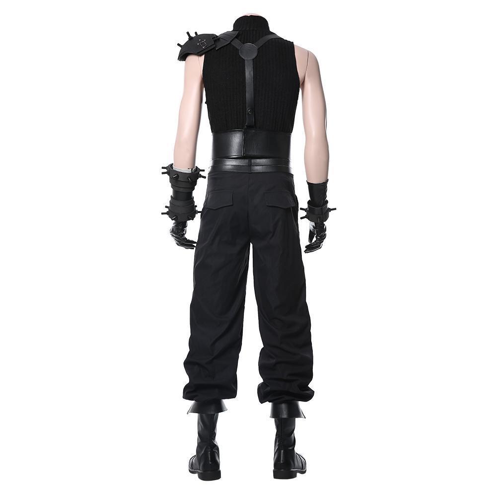 Game Final Fantasy VII Remake Version Cloud Strife Halloween Carnival Suit Cosplay Costume