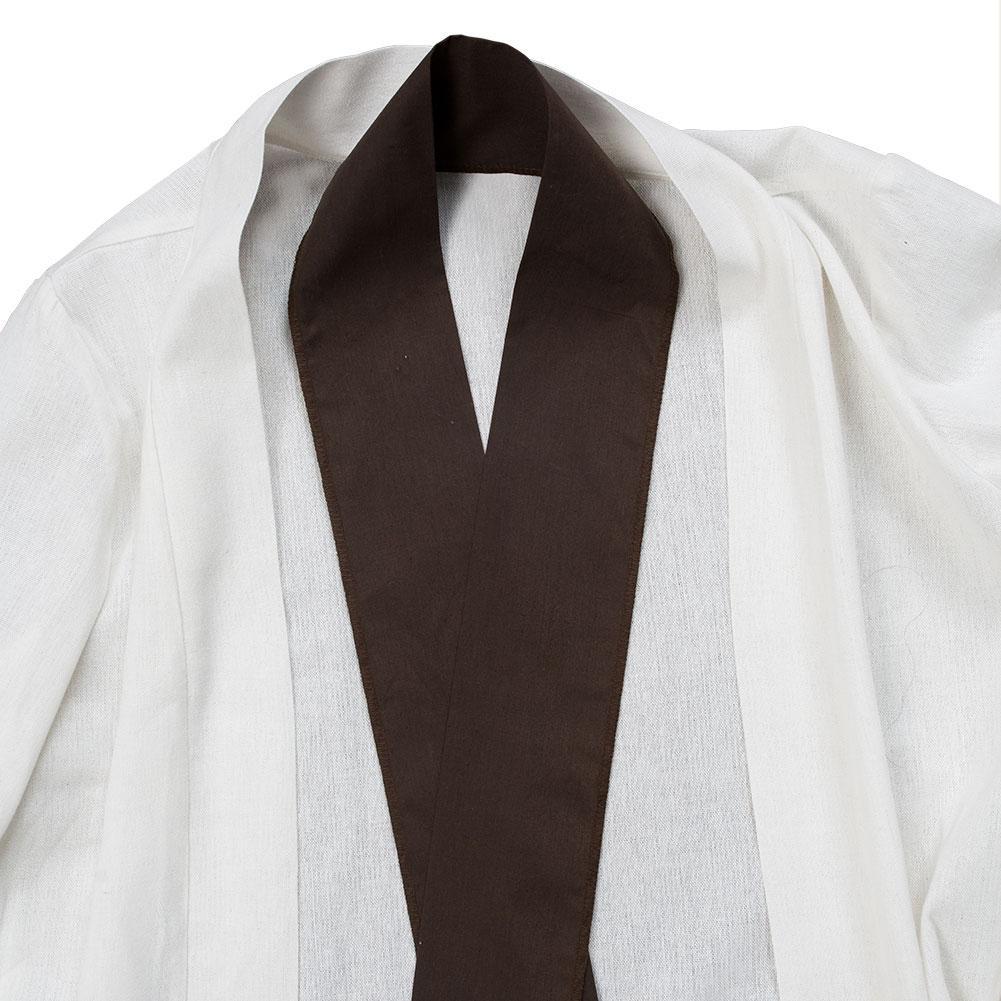 Star Wars Jedi Knight Cosplay Costume White Version No Cloak