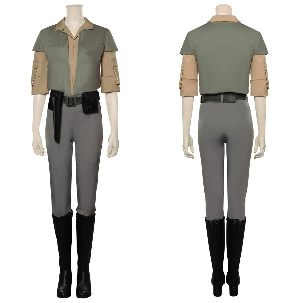 Movie Star Wars 3 Return of the Jedi Leia Organa Solo Cosplay Costume Outfits Halloween Carnival