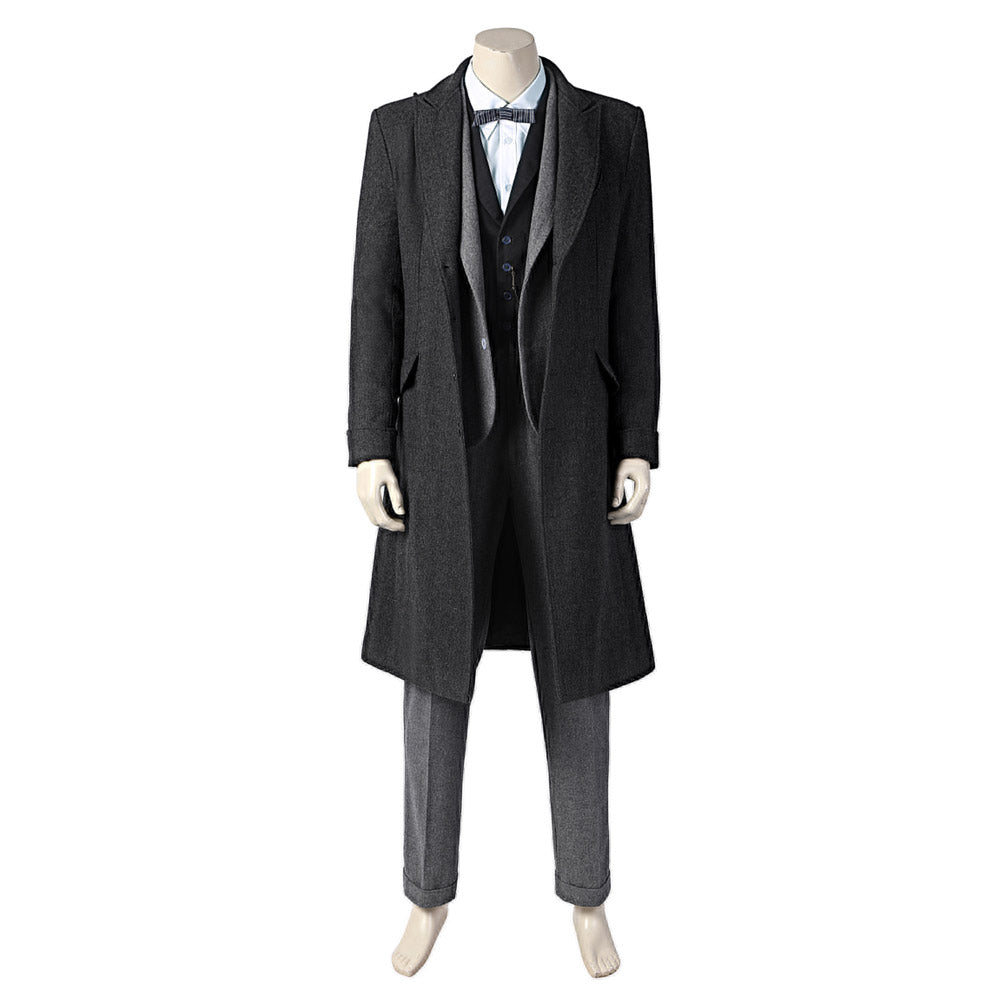 Movie Fantastic Beasts: The Secrets of Dumbledore Newt Scamander Cosplay Costume Festival Party Outfit 