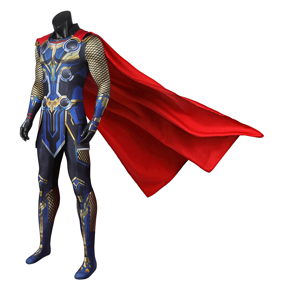 Movie Thor: Love and Thunder Cosplay Costume Outfits Halloween Carnival Suit
