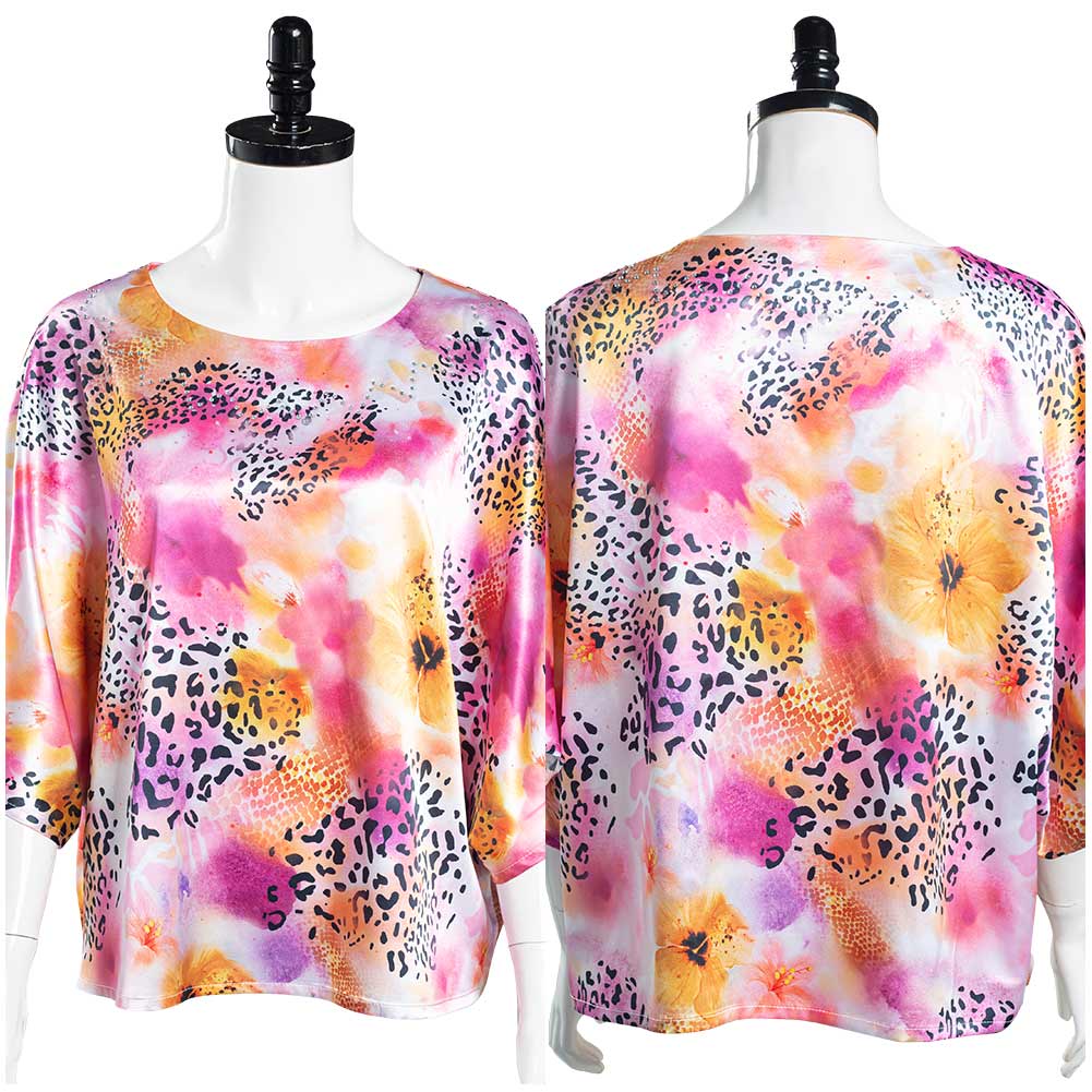 TV Tiger King Carole Baskin Top O-Neck Shirt Halloween Carnival Suit Cosplay Costume